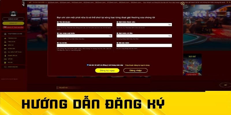 Quy trình đăng ký 33Win tại nhà cái rất đơn giản và nhanh chóng